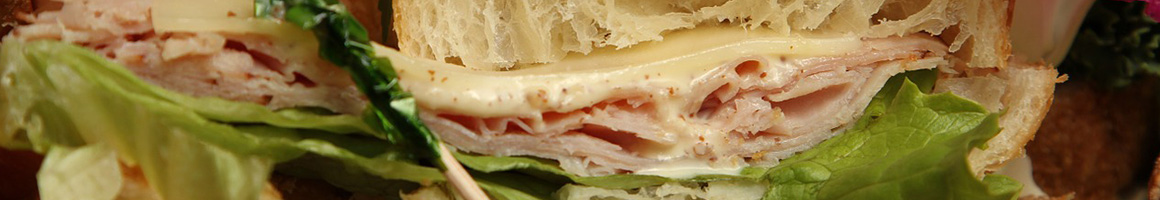 Eating Sandwich at Alaska's Gourmet Subs restaurant in Anchorage, AK.